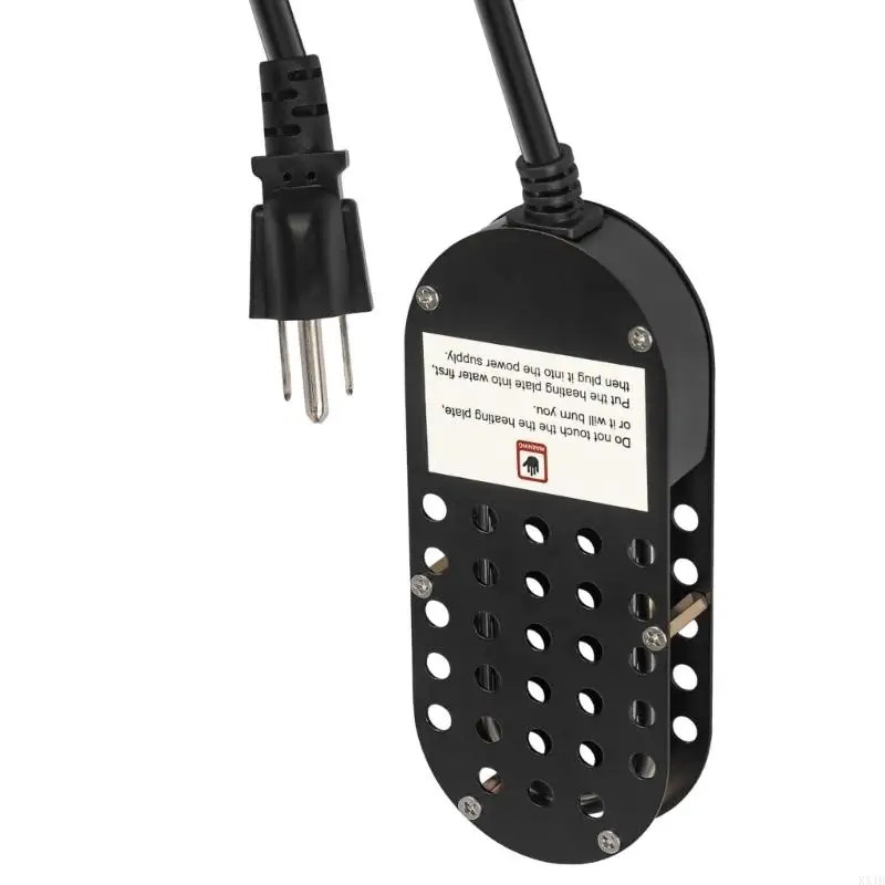 KX4B 250W درجة حرارة درجة حرارة حمام للطيور لحمام الطيور بركة شتاء الجليد ذوبان سخان المياه الشتوية لمياه حمام الطيور