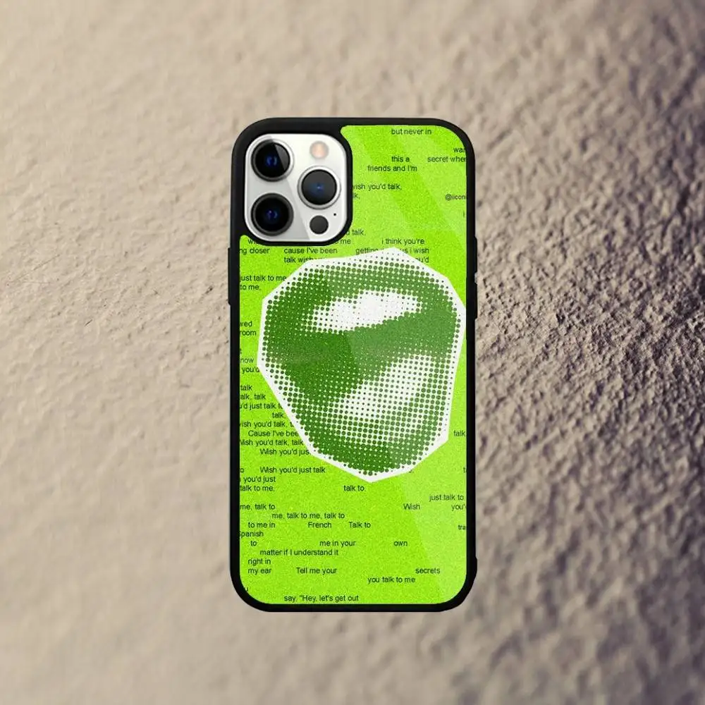 حافظة هاتف Charli XCX Brat لهاتف iPhone 17,16,15,14,13,12,11,Pro,Max,Plus,Mini,SE4,E شحن لاسلكي Magsafe مغناطيسي