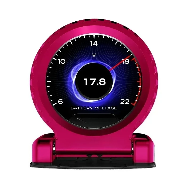 LCD Water Pressure Warning Gauges Oil Pressure Sensor Voltage Multi Meter Dash Gauge For Depo with Different colors