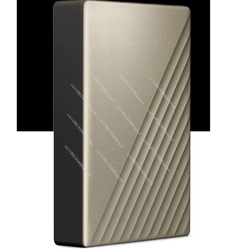 Metal Cased Portable Storage Drive, 6TB Capacity, High Speed External Data Storage for File Backup & Transfer