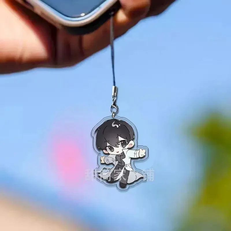 Omniscient Reader มุมมองโทรศัพท์มือถือ lanyard พวงกุญแจ man key chain ผู้หญิง key ผู้ถือคู่จี้สังกะสีโลหะผสม porte clef