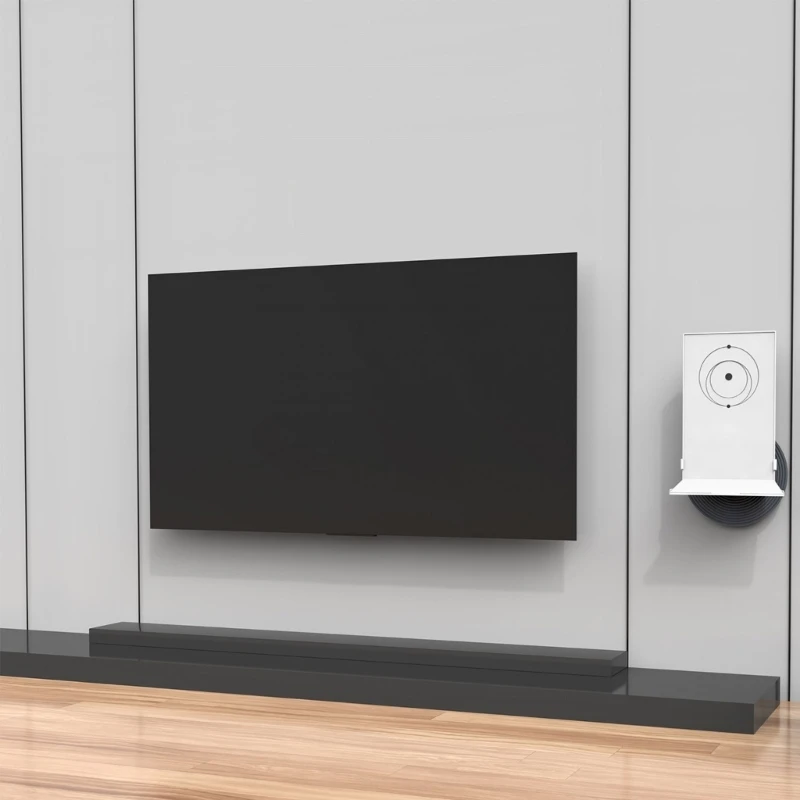 Soporte montaje en pared plástico ABS para enrutadores malla Star Link, sistema WiFi V2, gestión cables elegante