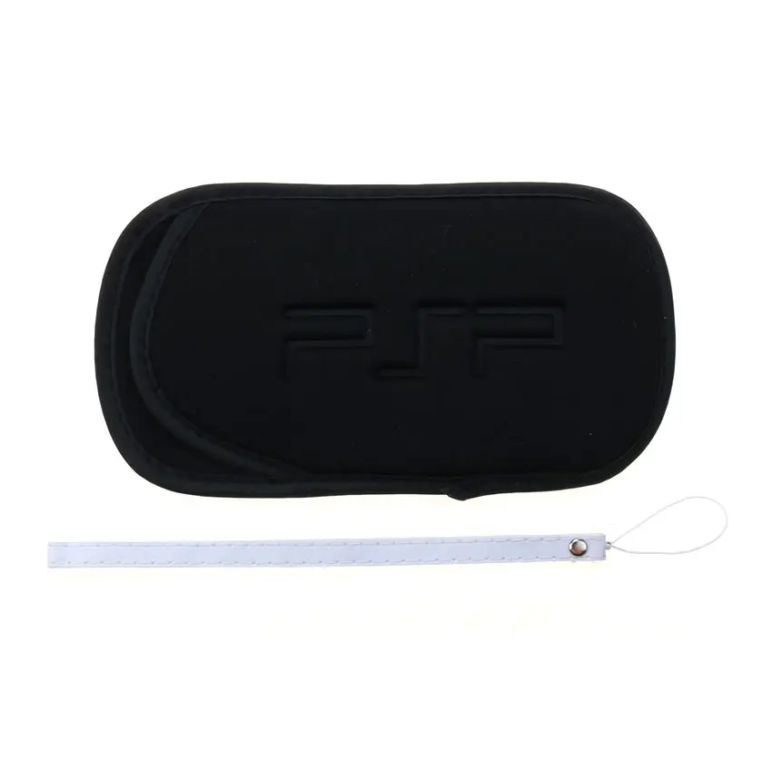 JCD мягкая защитная сумка для хранения экрана чехол с ремешком на запястье для консоли PSP 1000 2000 3000