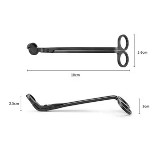 مقص شمعة فتيل عالي الجودة من الفولاذ المقاوم للصدأ كليب أدوات شمعة معطرة DIY شمعة صنع كيت هدايا حفلات هدايا الزفاف التذكارية أعلى 6 مبيعات سيجار الزفاف - رقم 5