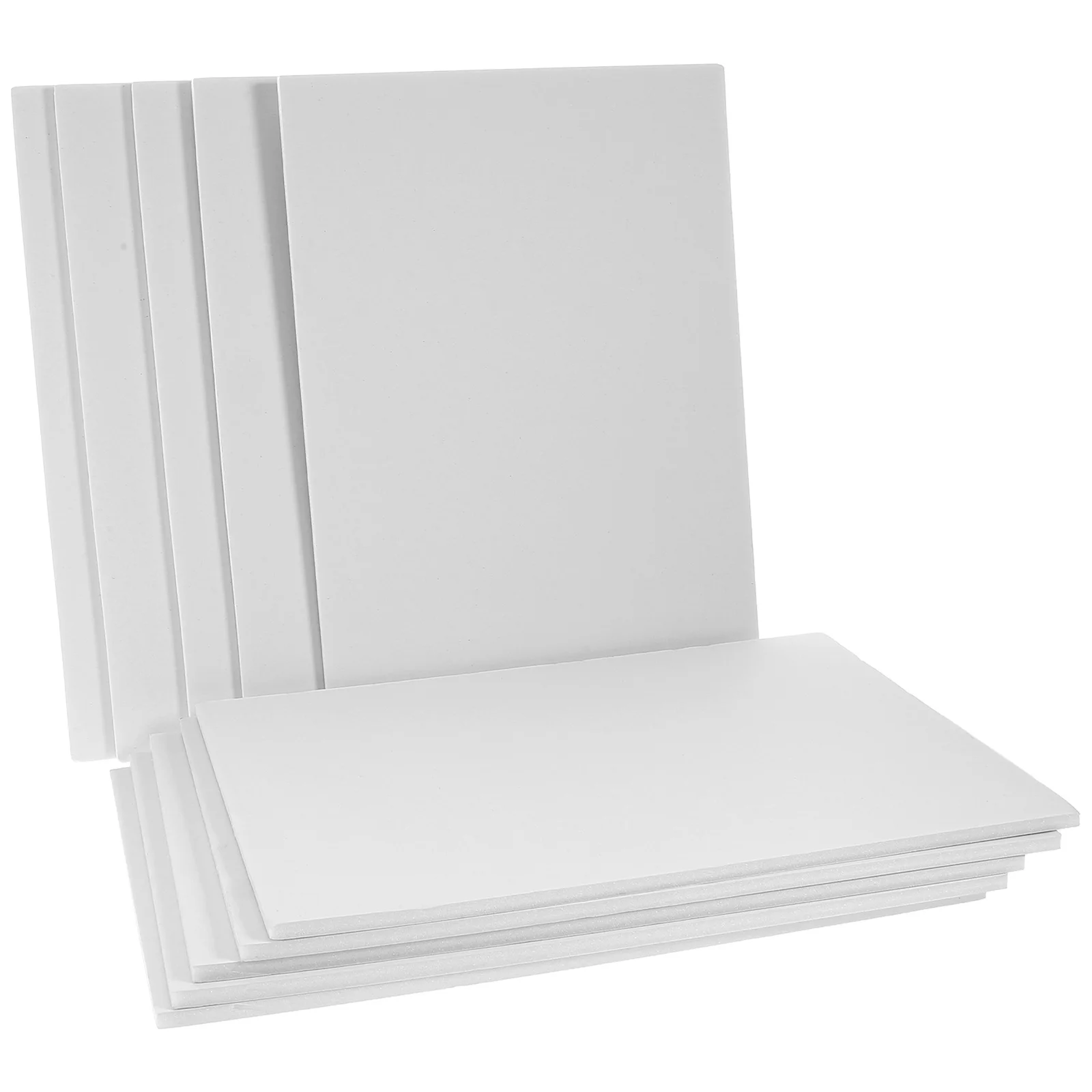 10pcs 21x30cm Blank Foam Board White Poster Decoration Material Painting Background Wall Craft Project