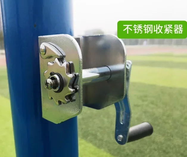 High Quality  Steel  Inground Adjustable Volleyball Pole Sports Facilities   Volleyball Court Equipment  for Sale