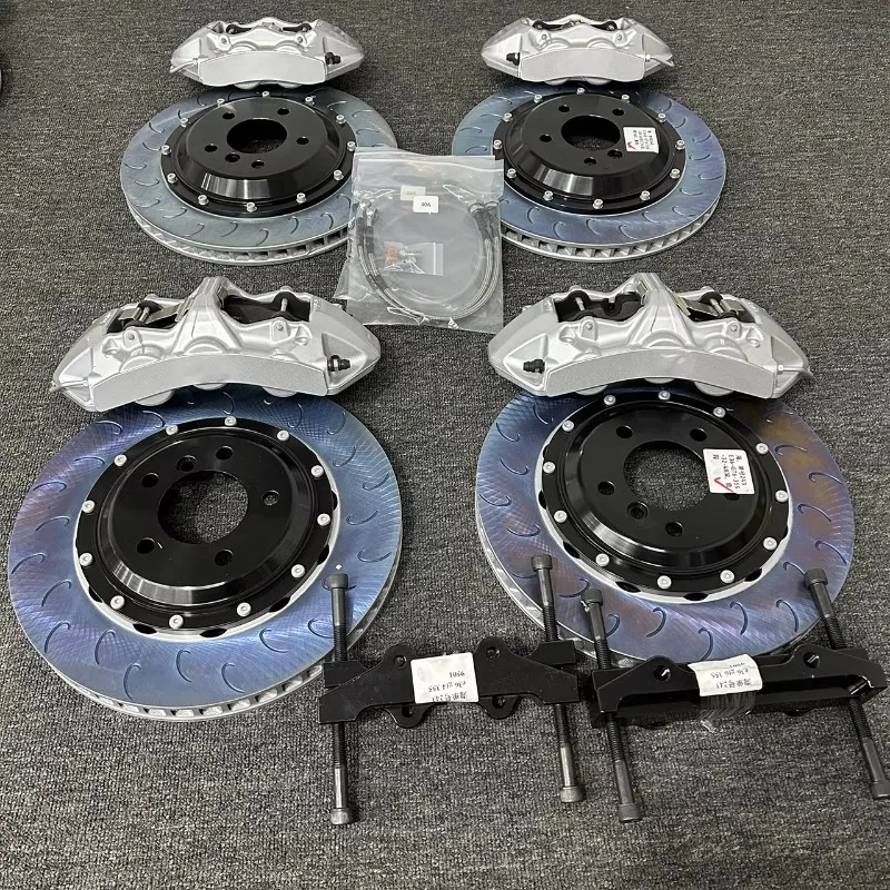 Racing Auto Big Brake Caliper Kit 6 Piston Caliper /4 Pot Brake Caliper Disc Rotor Brakes for BMW M3 E92 335i E90 E93 E46 E61