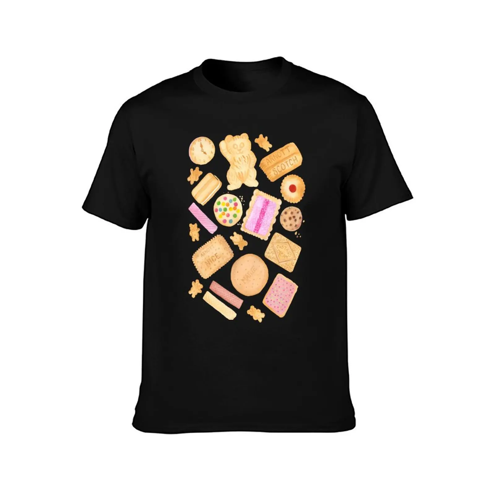 Assorted Biscuits - Pink T-Shirt Plus Size Loose Fit T-Shirt