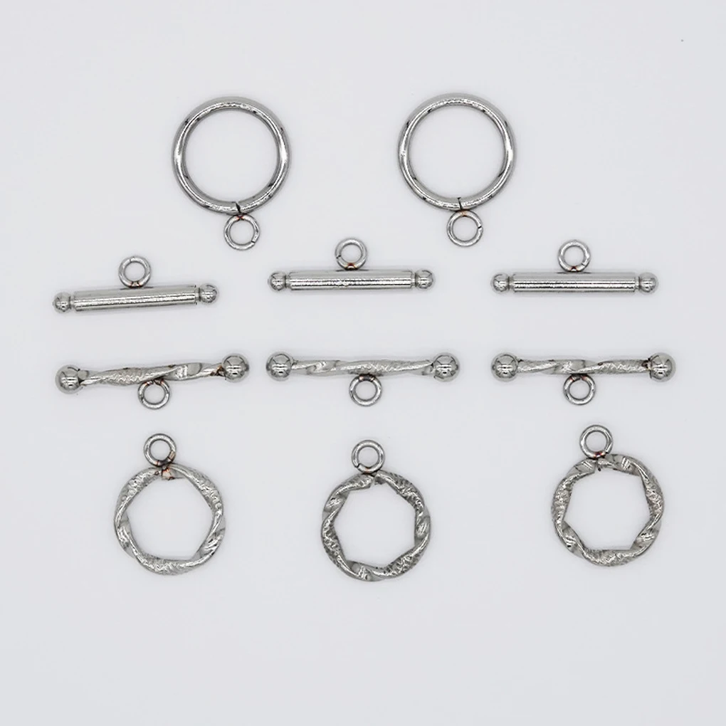 OT Clasp Bracelet Connector Metal Ring Stick Craftsman Handmade Handicraft Jewelry Making Finding Professional Accessory