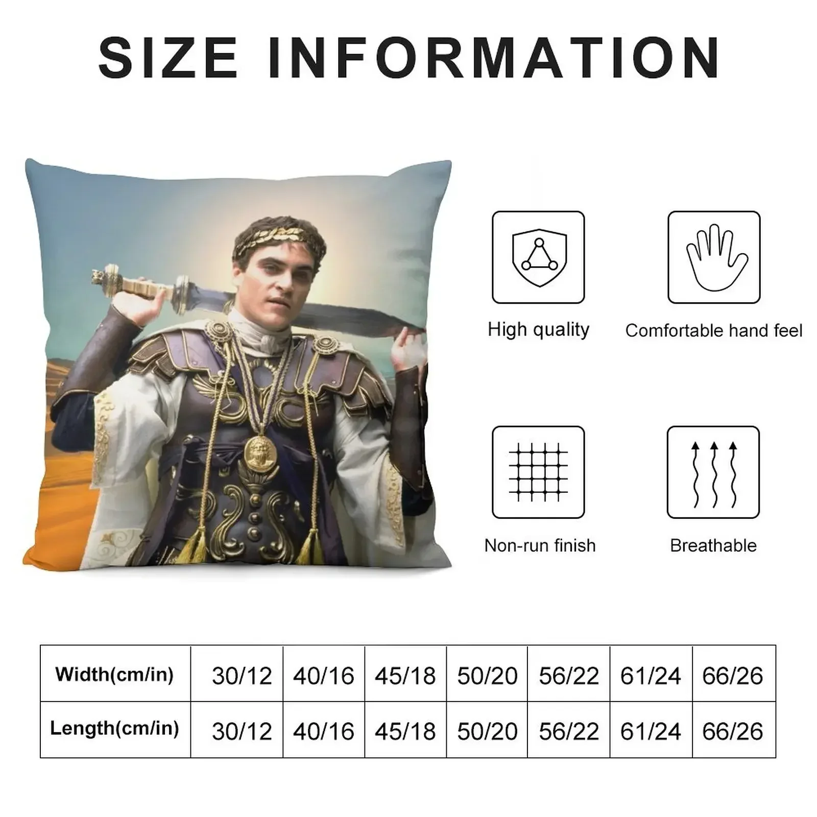 Joaquin Phoenix - Gladiator 2 Throw Pillow autumn decoration Luxury Sofa Cushions pillow