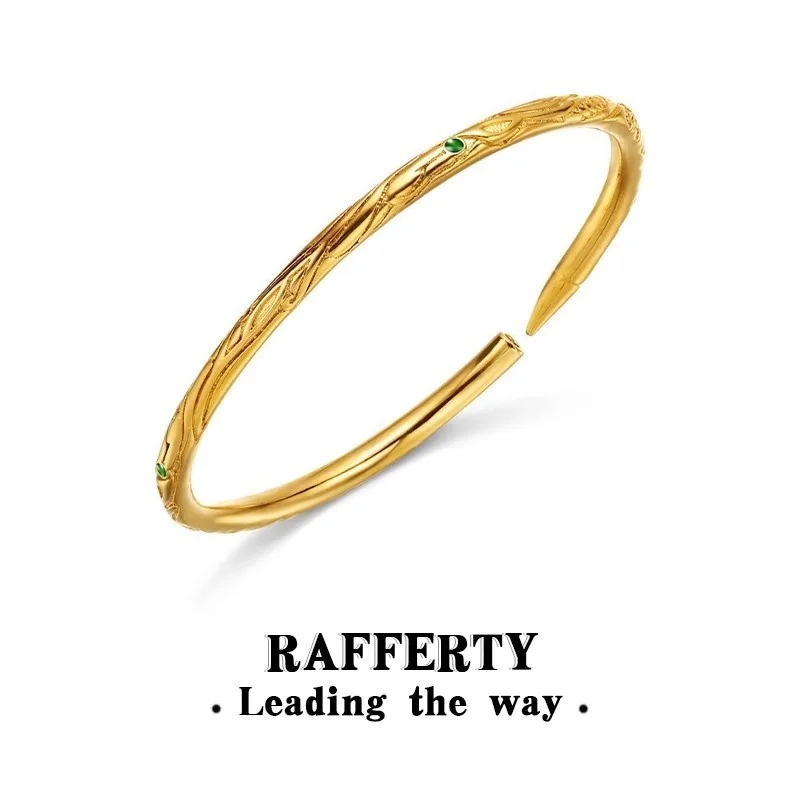 Nezha Qiankun – Bracelet circulaire solide, édition de dessin animé en or, périphérie d'anime faite à la main pour garçons et filles, accessoire de mode pour enfants