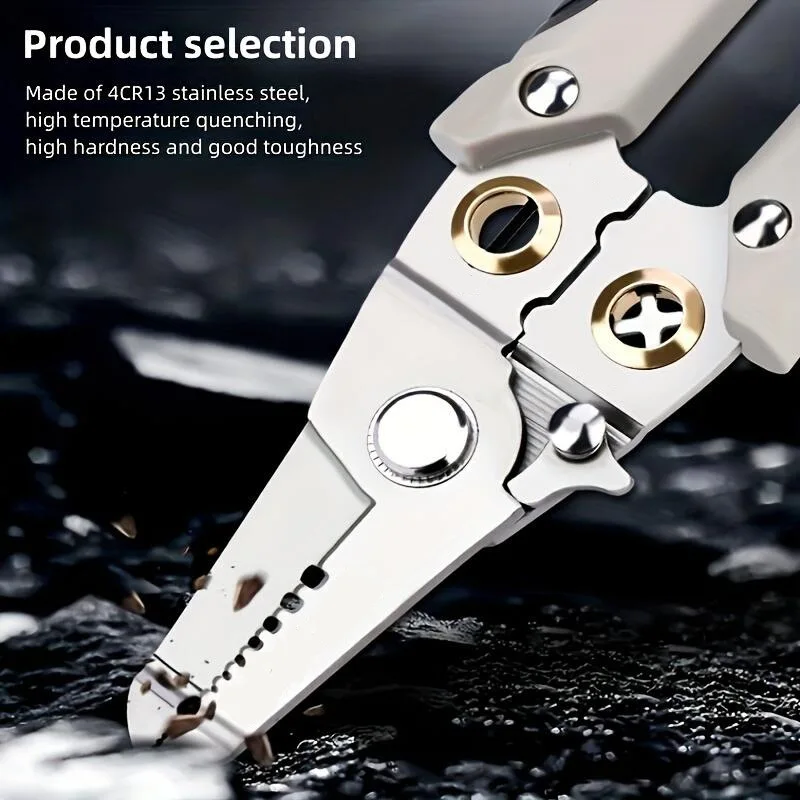 Wire stripper Multifunctional electrical pliers Split-wire winding and peeling pliers New pliers press pliers Wholesale wire