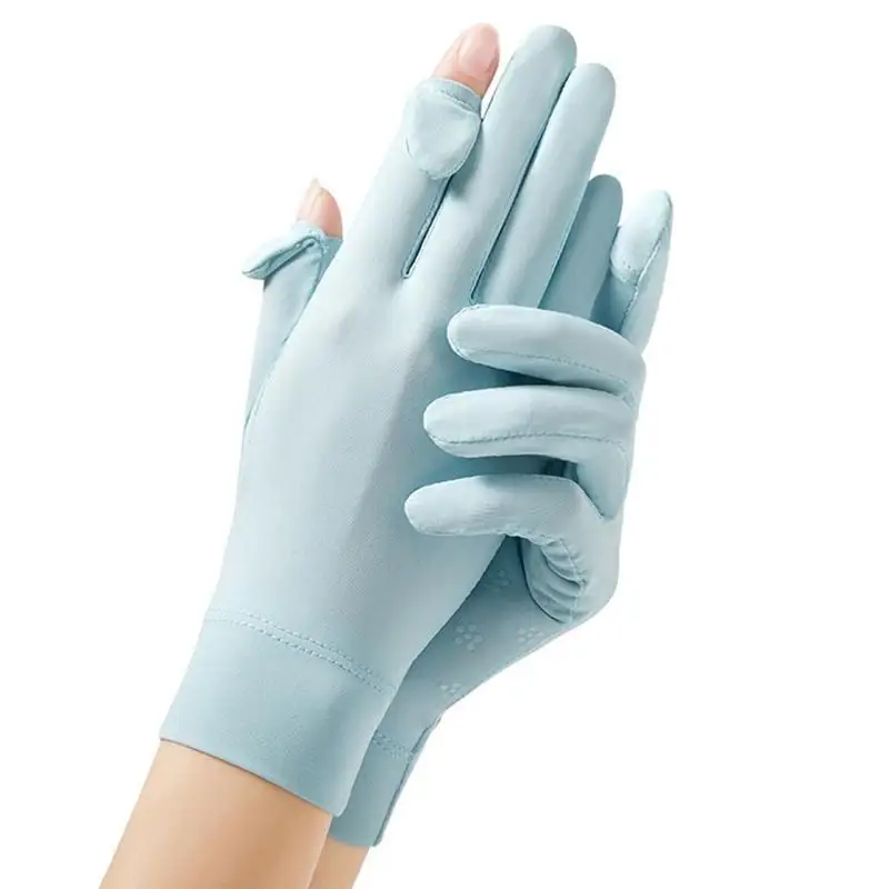652F Adult Color Cycling Gloves Summer Cool Full Finger Touchscreen Gloves