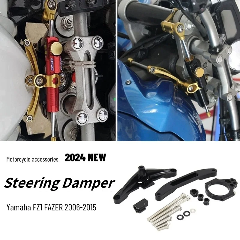

Motorcycle Adjustable Steering Damper CNC Aluminum Direction Stabilizer Bracket For Yamaha FZ1 FAZER 2006-2015 Moto Accessories