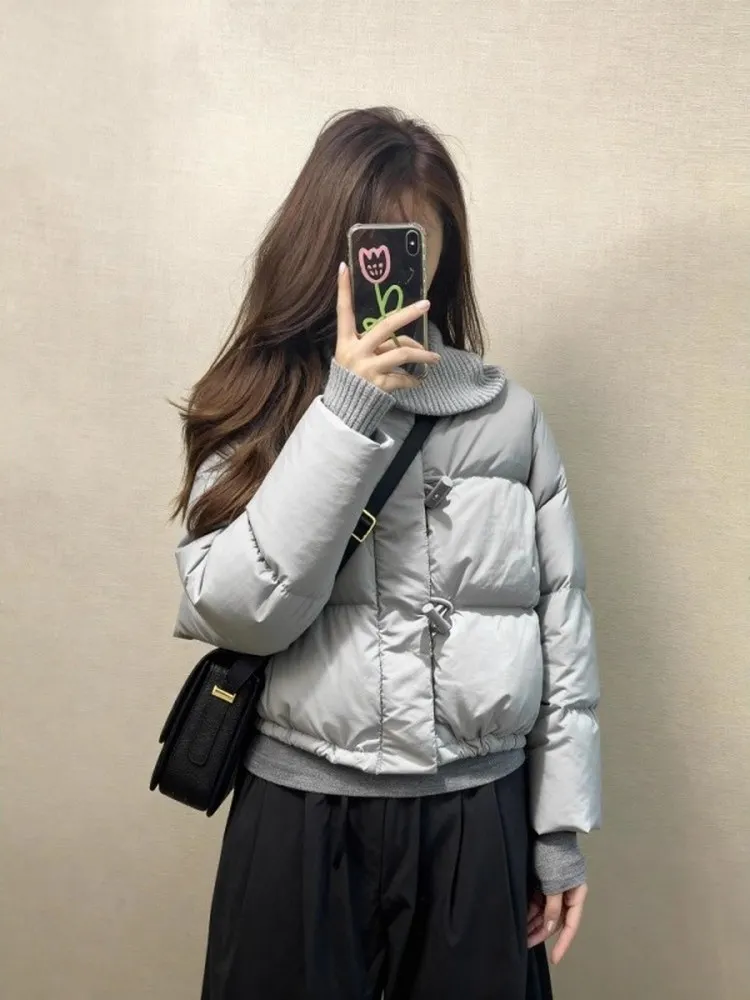 

Charming 2025 New Korean Sle Bread Coat Thi Warm Cotton Jaet Winter Clothes ort Cotton Insert Outerwear