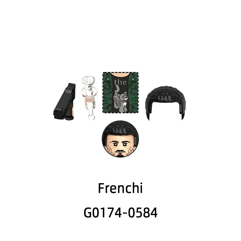The G0174 Homelander Frenchi Billy Butcher Hughie Campbell Mother\'s Milk Ryan Kimiko Boys Model Blocks MOC Bricks Set Gifts Toys