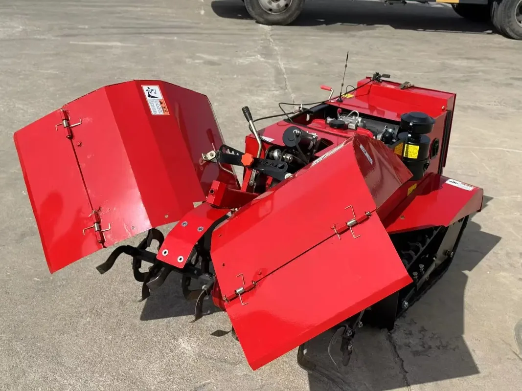 Agricultural Machinery Mowing   Remote Control Machine Mowing Trenching Soil Loosening