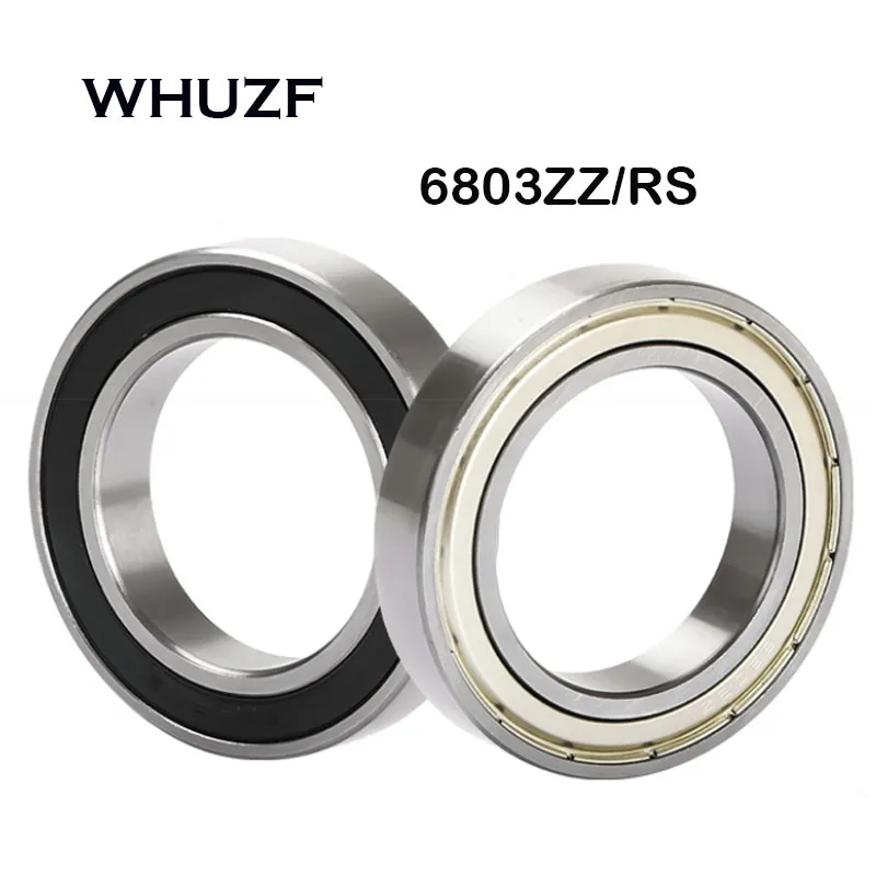

6803 bearings p4 tool 베어링 6803ZZ 6803-2RS Rubber Sealed Deep groove Ball Bearings 17mm*26mm*5mm