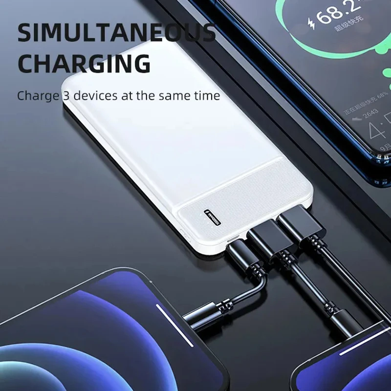 VIVO 50000mAh PowerBank 120W Super Fast Chargeing External Battery PowerBank High Capacity Power Bank For Xiaomi iPhone Samsung