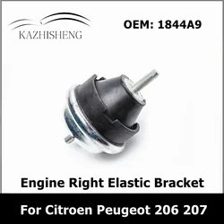 Engine Right Elastic Bracket For Citroen BERLINGO Peugeot 206 207 301 307 308 PARTNER 1844A9 Support Foot 16V