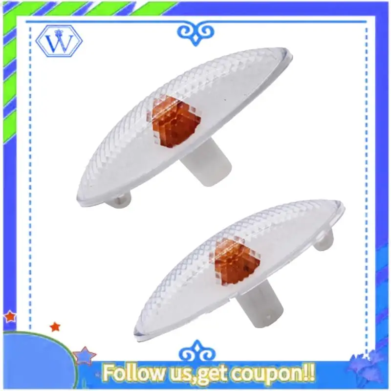 

M46K-Car Indicator Light Side Marker Light Housing Signal Lamp Cover 81740-0D011 81730-0D011 For Toyota Yaris 1999-2006