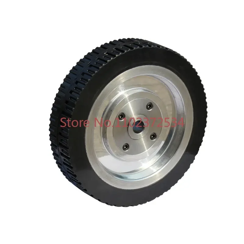 ESUN/Yishang agv drive wheel 8-inch driving wheel 200 * 46 robot rubber anti slip trolley wheel casters