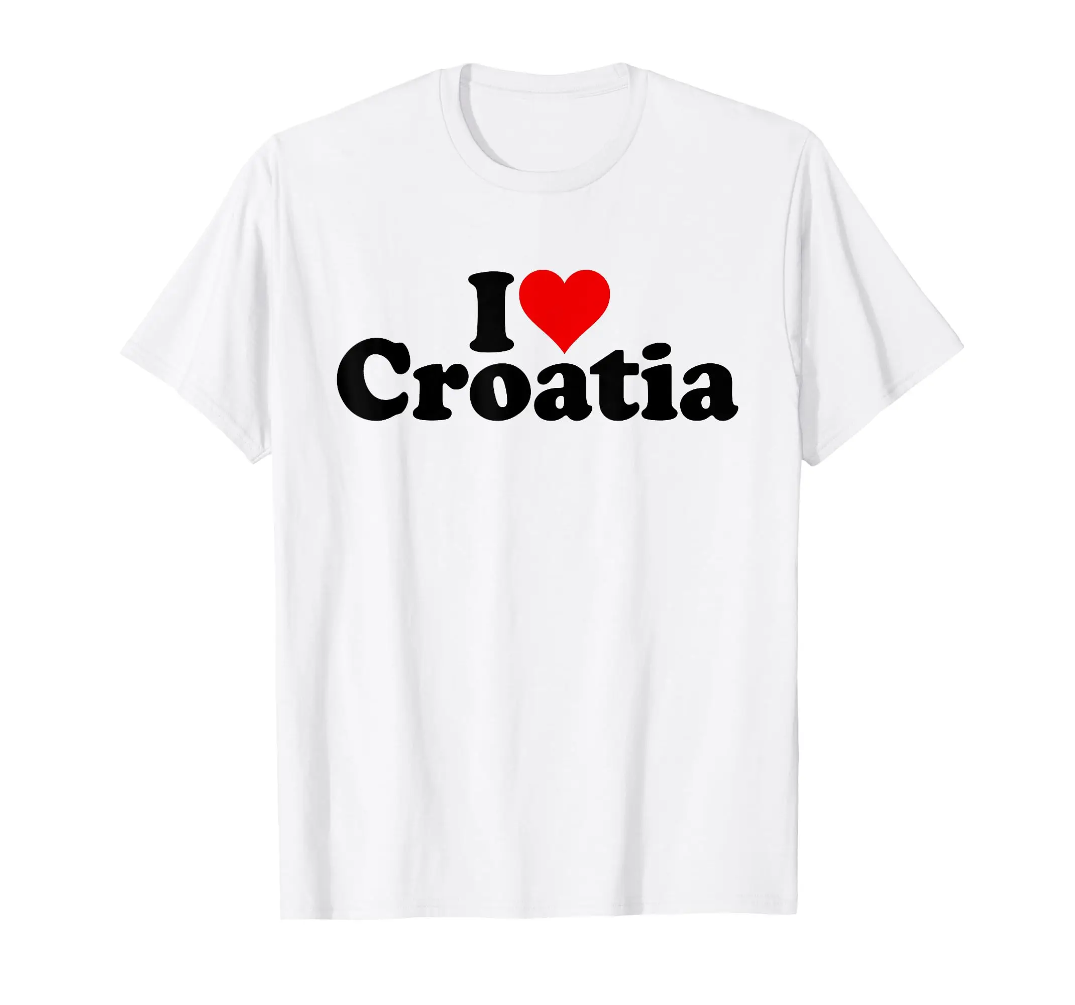 

100% Cotton I LOVE HEART CROATIA T-Shirt MEN WOMEN UNISEX T Shirts Size S-6XL