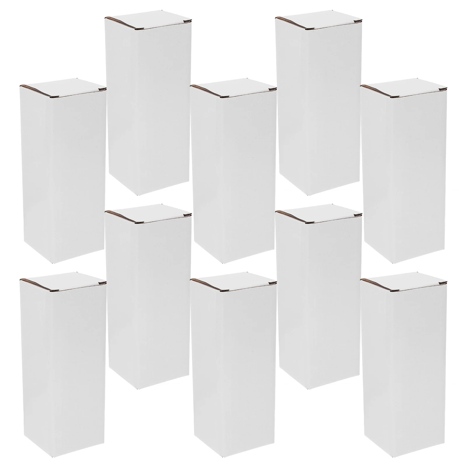 

10 Pcs Corrugated Boxes Packaging Lamination Small Mailing Moving Shipping Empty Box for Wrapping Paper Products