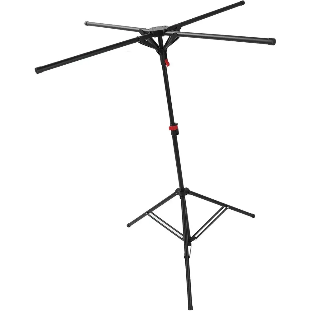 Collapsible Steel Outdoor Clothes Drying Rack with Large Capacity, Portable Indoor/Outdoor Use (Black)