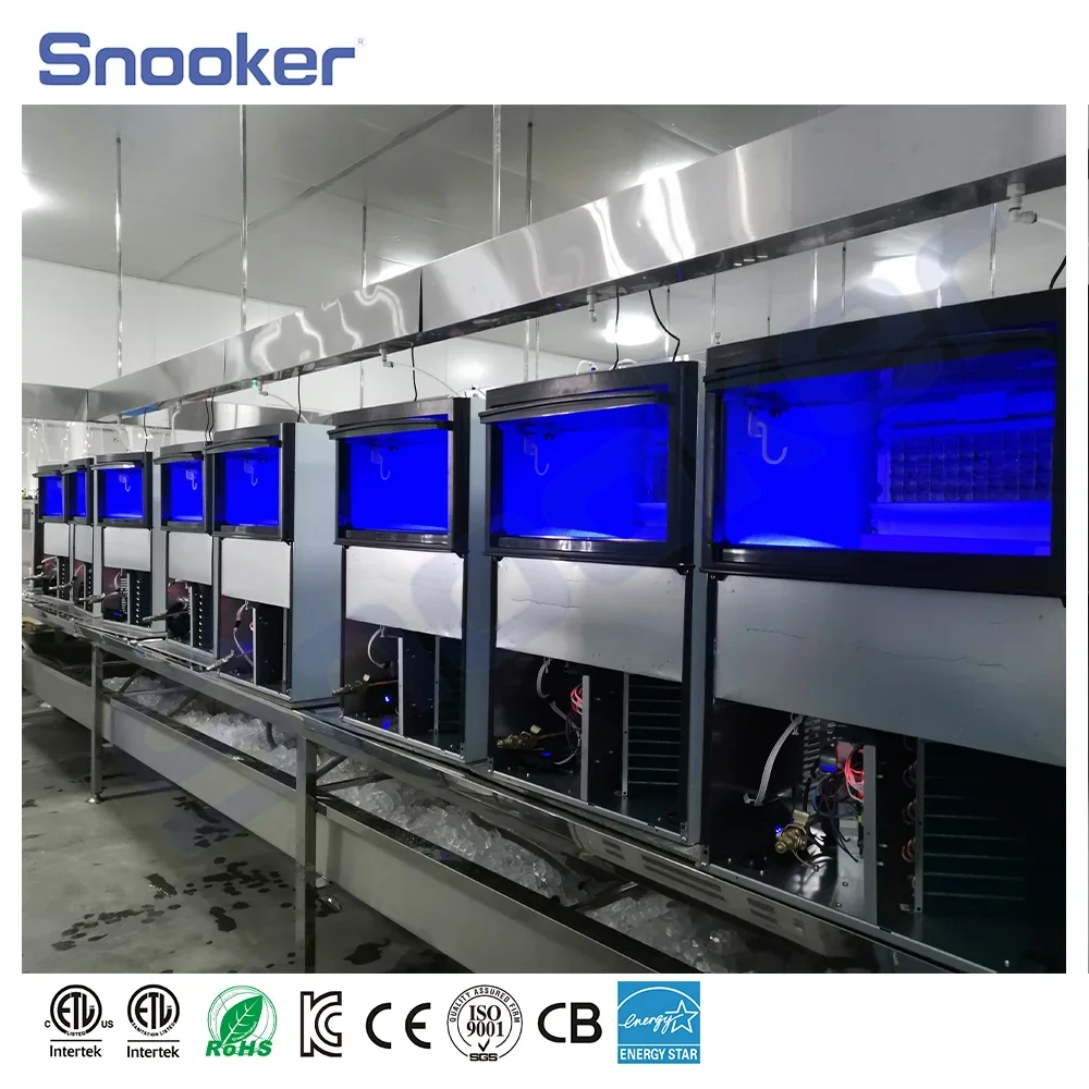 Guaranteed Quality SK-80P Water Conservation Automatic Commercial Ice Maker Machine For Cafe