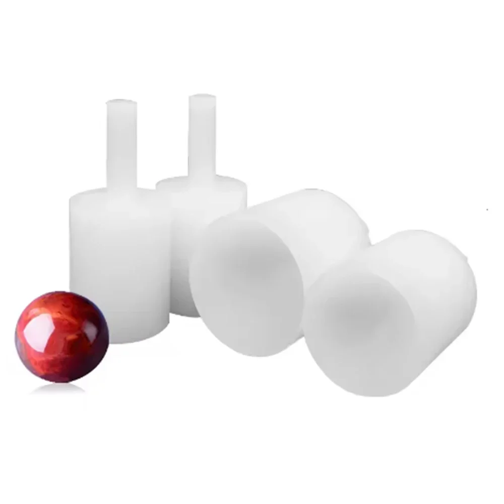 Nylon Concave Spherical Shape Grinding Head Plastic Pit Bead Holder Ball-Shaped Jade Amber Polishing Tool 5-29mm