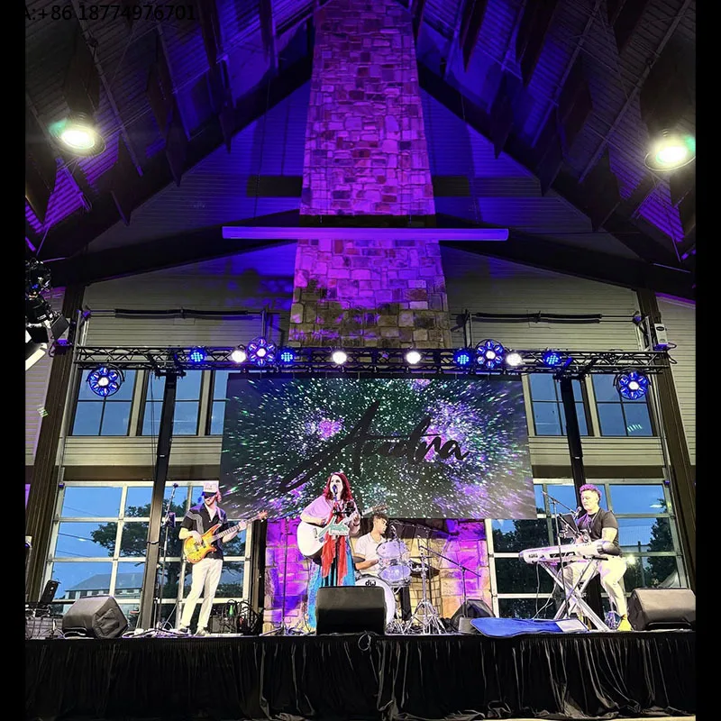 

Уличный светодиодный экран Jilian P3.91 P4.81 для аренды, водонепроницаемый, для концертных сцен, 500x500, 500x1000, светодиодная видеопанель для сцены