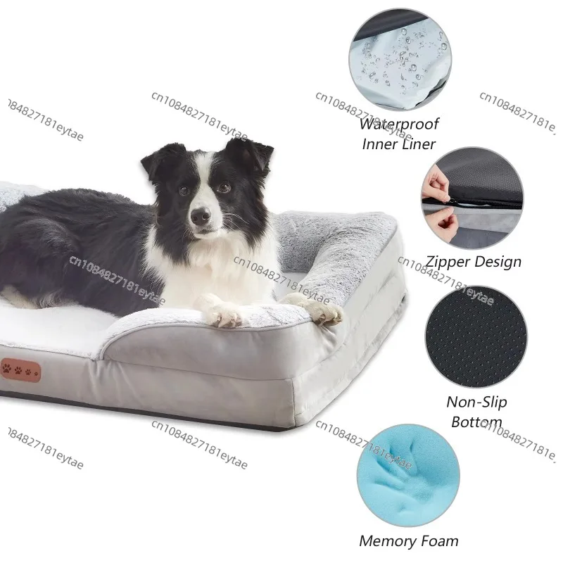 Universal Pet Bed Memory Foam Cat Nest Dog House Four Seasons Sleeping Mat for Cats Dogs