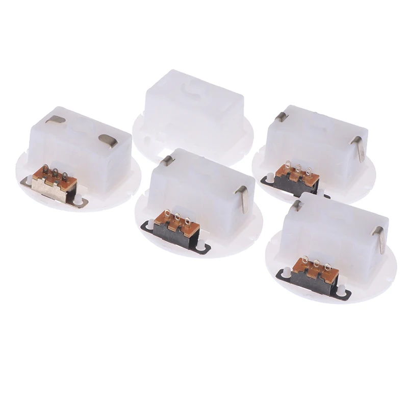 Gran oferta 5 piezas para AG13 con interruptor Base redonda caja de batería compartimento de botón Base artesanal caja de almacenamiento de batería compartimentos de batería