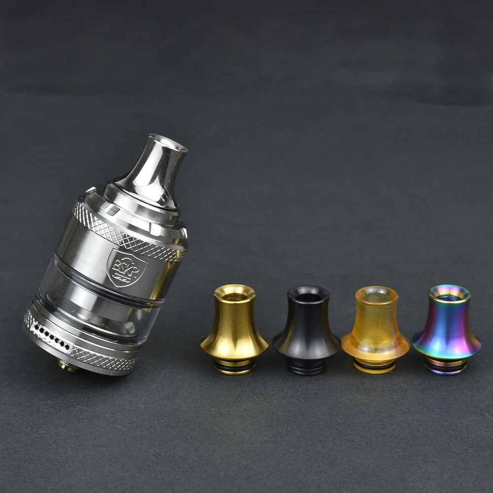 WOLFCOOLVAPE 510 drip tip 510 MTL Drip Tip rda rta atomizer e-cigarette tank vaporizer vape accessories atomizer tank - gallery image 2