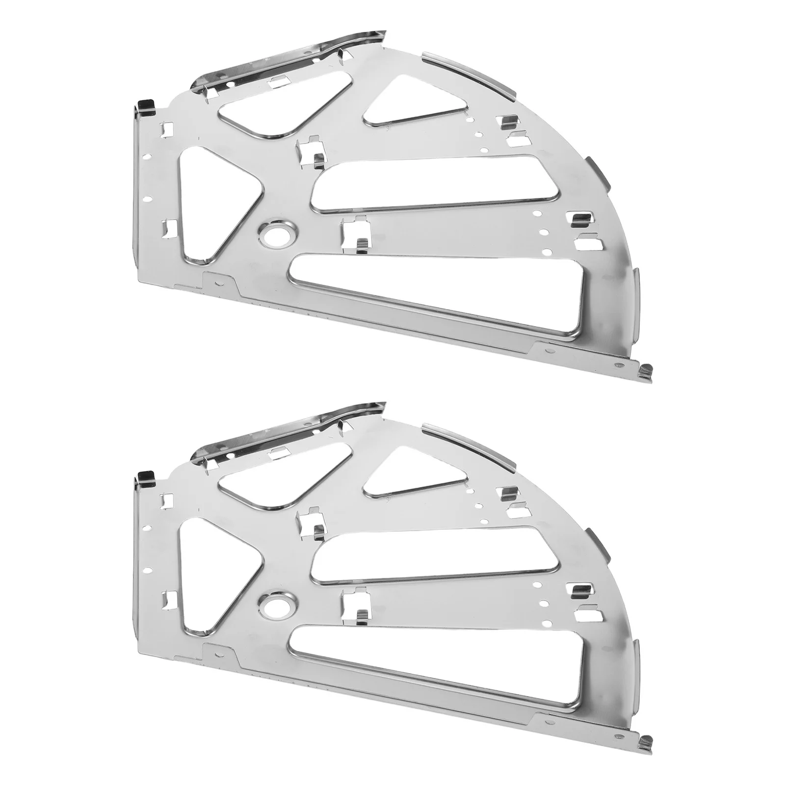 

1Set Stainless Steel Shoe Cabinet Hardware - Easy Install Flip Frame Hinges for Organized Storage - Replacement Rack Fittings