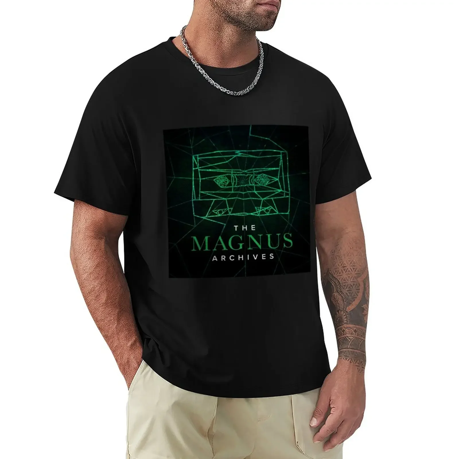 

The Magnus Archives Logo (Season 5) (Square Block Logo) T-Shirt shirts graphic tees Louboutins men clothes