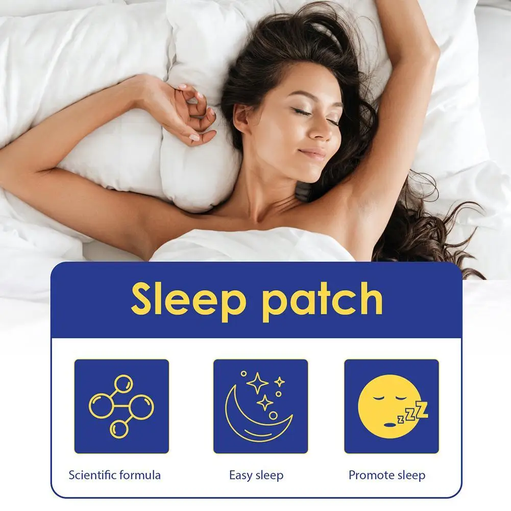 Upgrade Insomnia Treatment Relieve Anxiety Decompression Headache Neurasthenia Soothing Plasters Body Relaxing Help Sleeping Pat