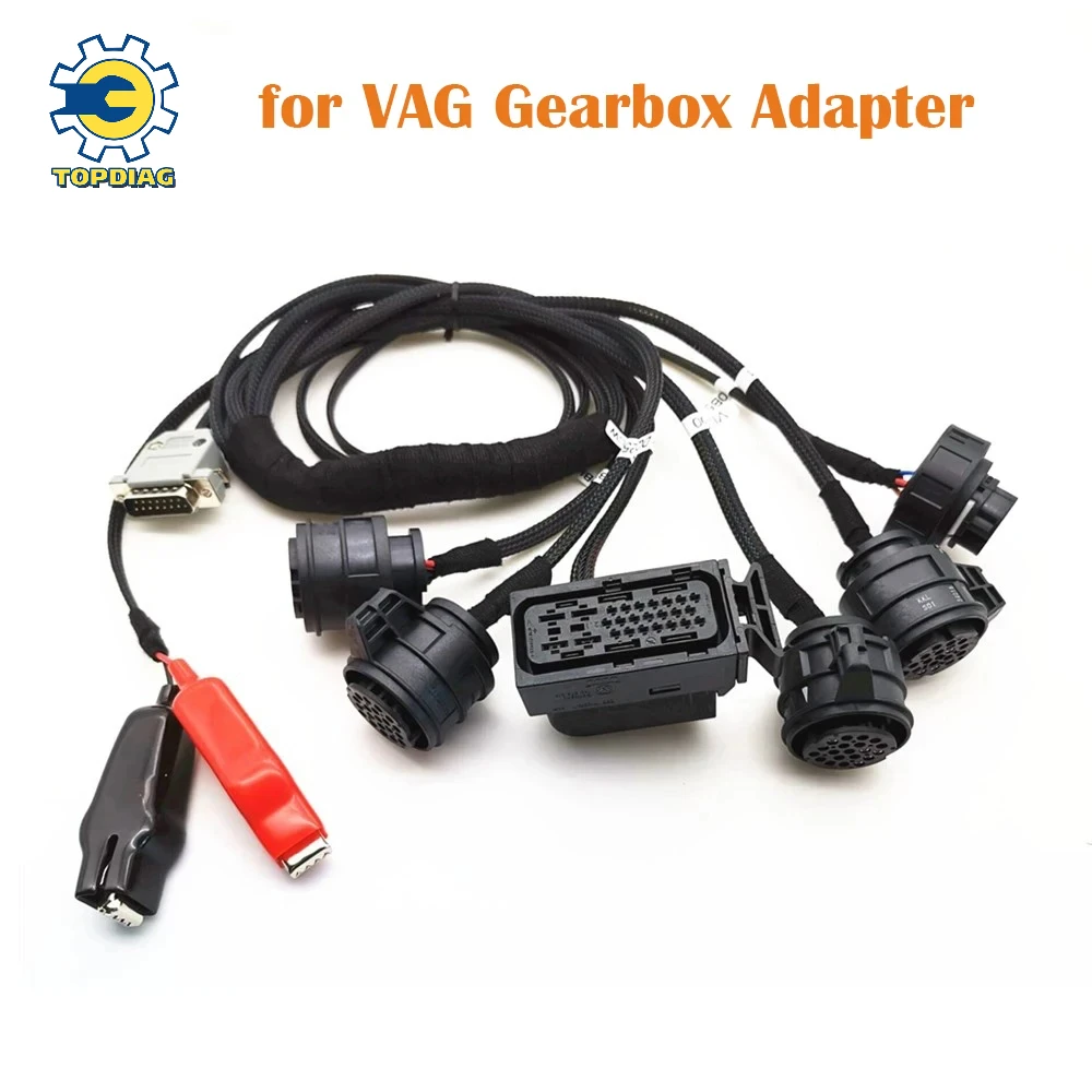 For VAG Gearbox Adapter Cables Read Write ECU Programmer Work with ECU FLASH for DQ250 DQ200 VL381 VL300 DQ500 DL501 Car Tools