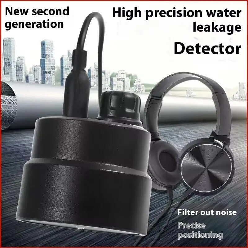 Wireless 12mA Hi-Strength Microphone Leak Monitor for Water Cement Steel Pipes
