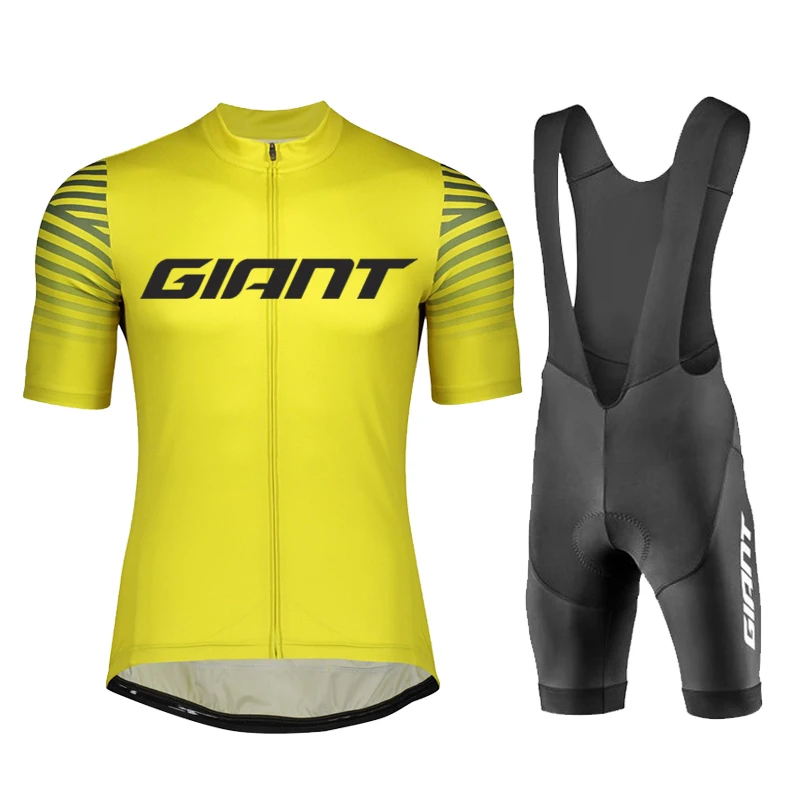

2023 Cycling Jersey Set MTB GIANT Uniform Bike Clothing Summer Breathable Cycling Clothes Bicycle shirt ropa ciclismo Bib Pants