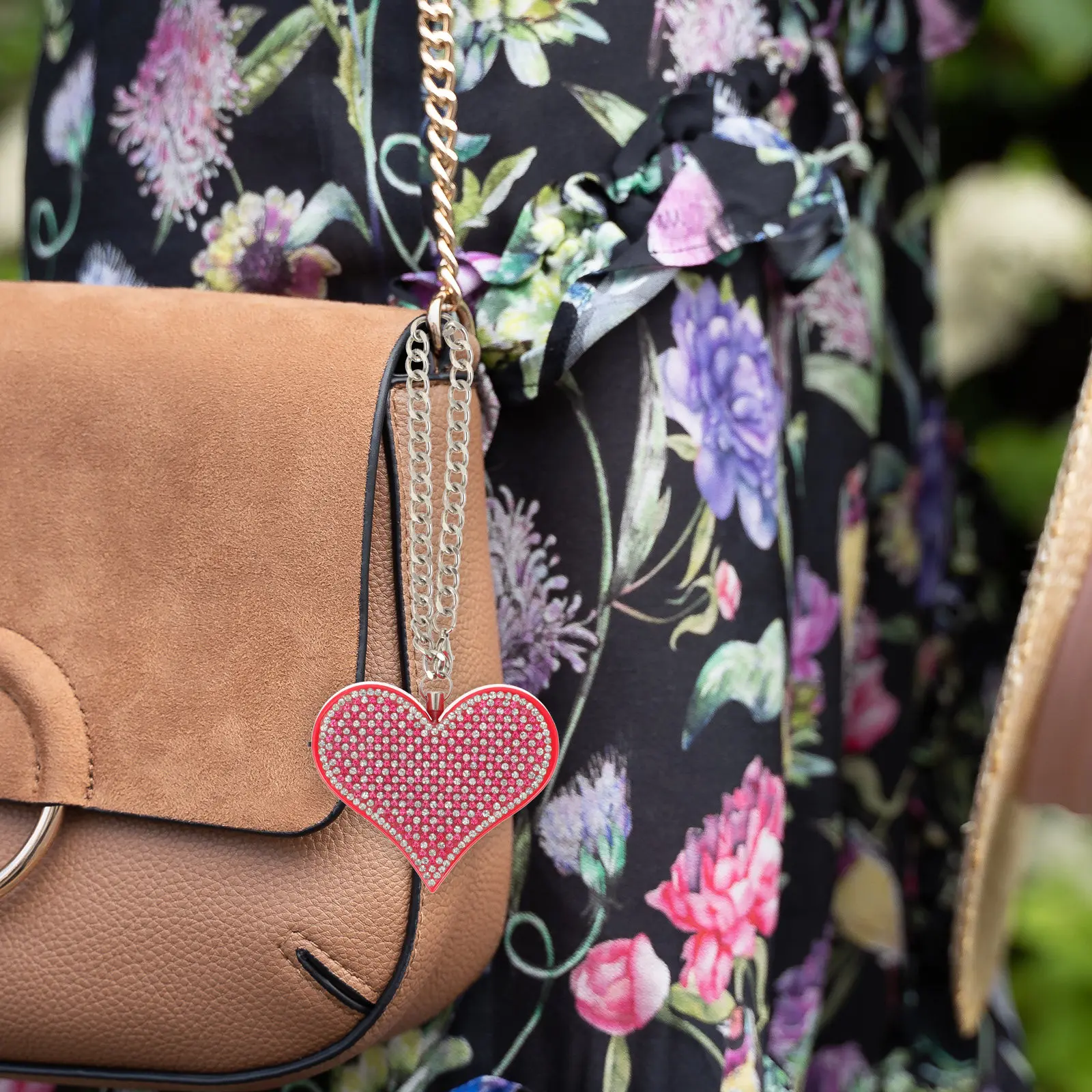 

Portable Women Heart-Shape Personal Security Alarm Mini Size Siren Keychain Loud Emergency Safety Alarm for