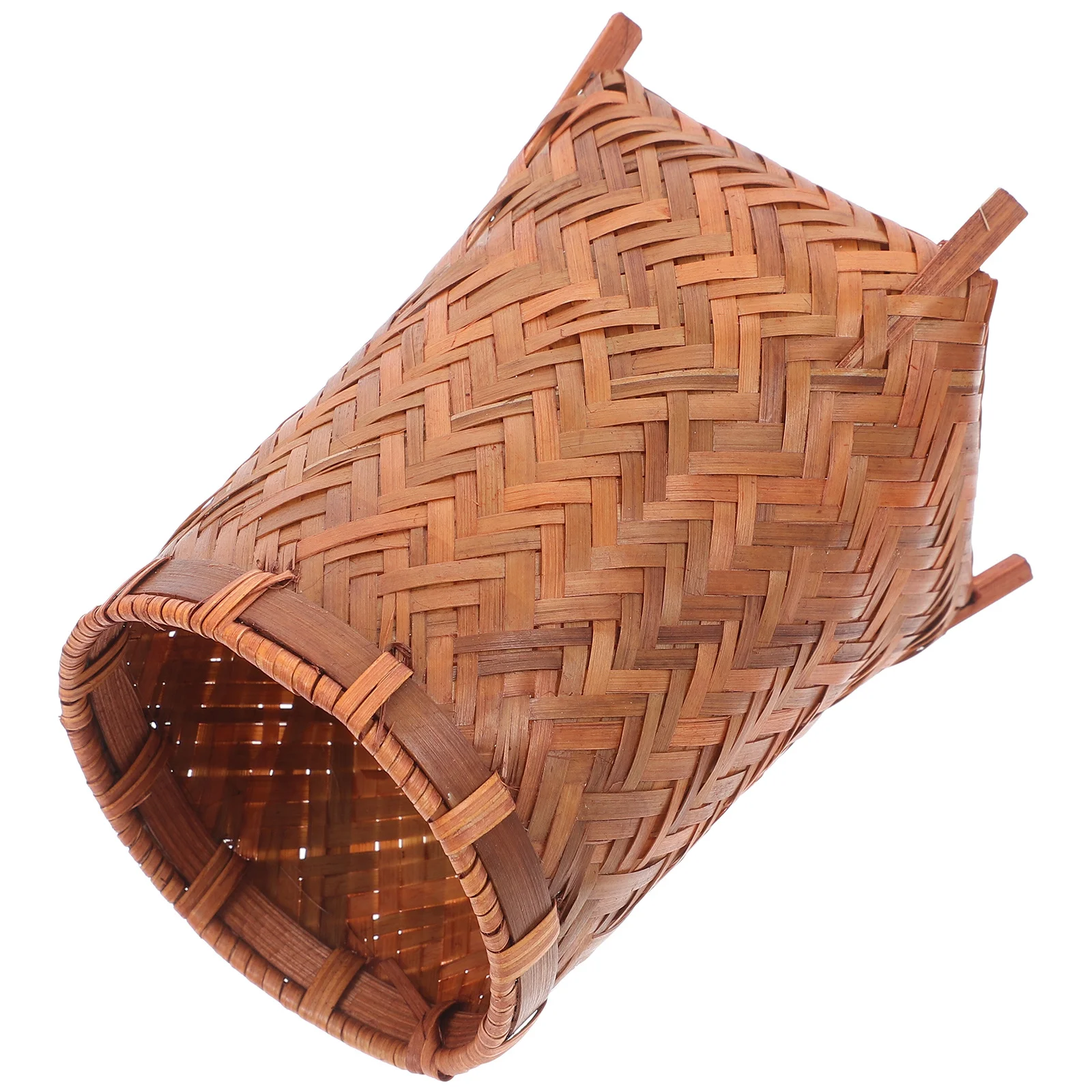 

Wooden Pen Holder Simple Elegant Desktop Organizer Stationery Pot Makeup Brush Cup Pencil Case for Office Home School Supplies