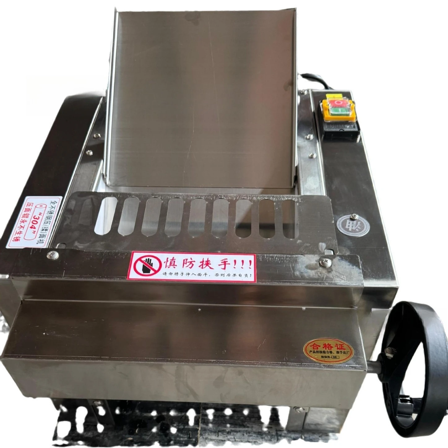 

Commercial desktop 304 stainless steel dough press, dough kneading machine, steamed bun dough kneading machine