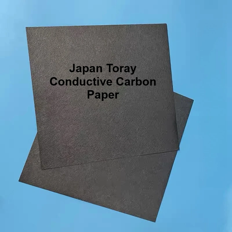 توراي TGP-H-060 ورق كربون موصل حرق ورق كربون محب للماء شريط مسعور طبقة صغيرة مسامية 5*5 سنتيمتر #1