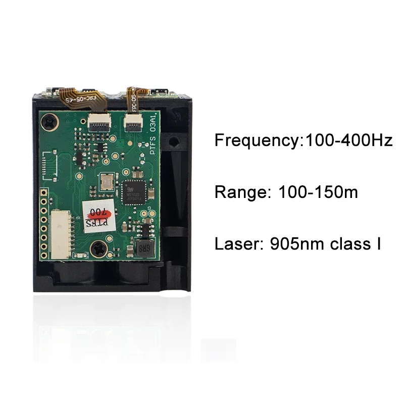 

High Speed Laser Ranging Sensor 400Hz Raspberry Pi Time of Flight Laser Distance Sensor Arduino Laser Range Finder Sensor