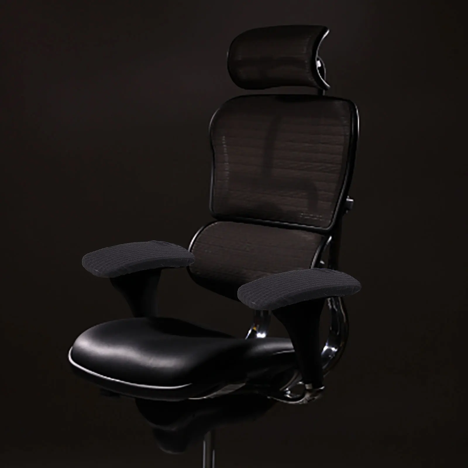 

Premium Polyester Office Chair Armrest Cover Elastic H Protectors Thickened Cotton Pad for Home Universal Fit
