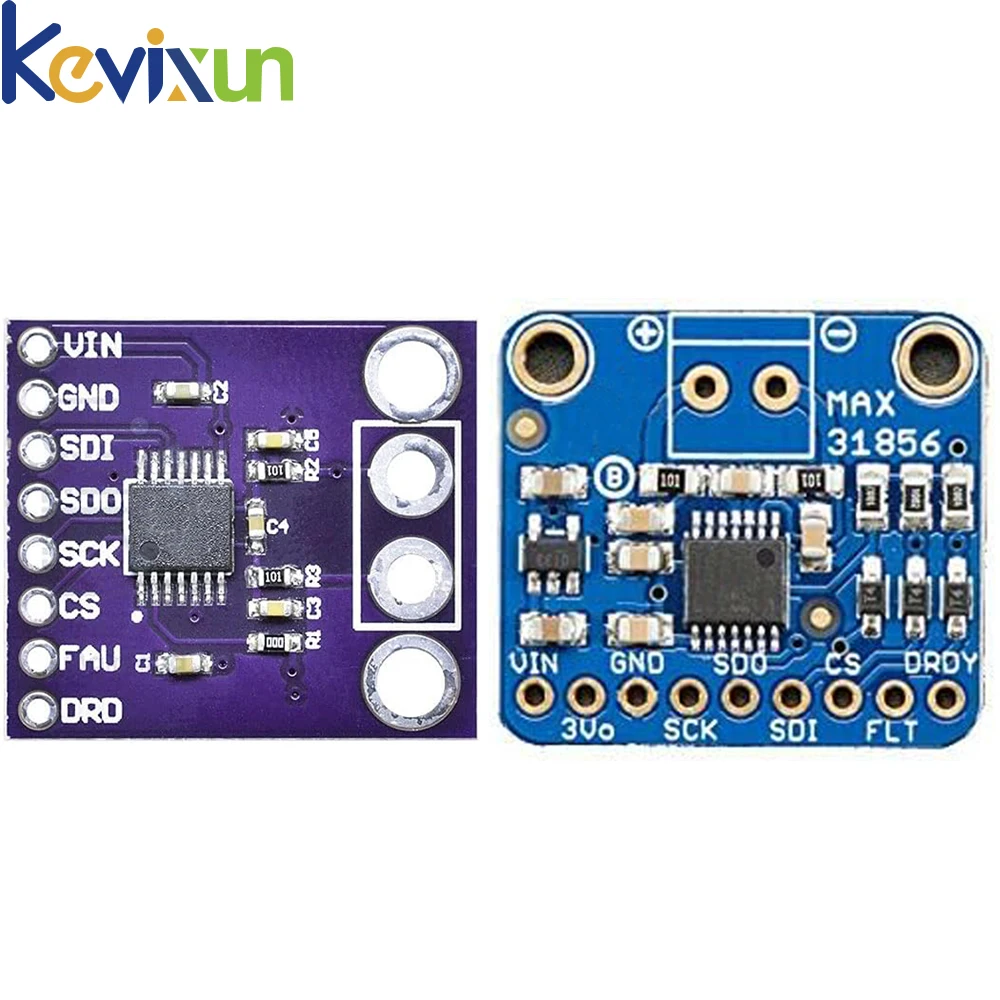 Imagem -02 - Conversor a d do Módulo Termopar Max31856 Interface Spi Alta Precisão para Medição de Temperatura do Arduino