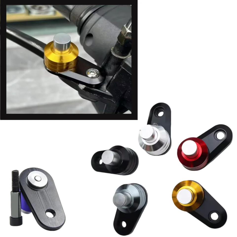 Universal Motorcycle Brake Switch Slope Parking Auxiliary Brake Lever Lock Ramp Parking Aid for Yamaha Xmax Honda PCX Series