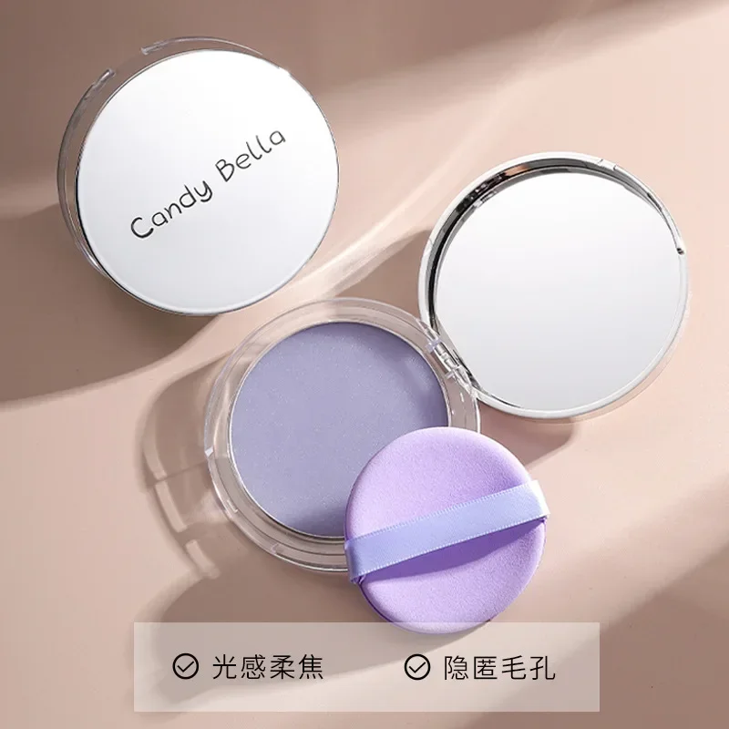 Violet Setting Powder Face Long Lasting Oil-controlling Contouring Powder Skin-friendly Skin Natural Makeup Korean Cosmetics